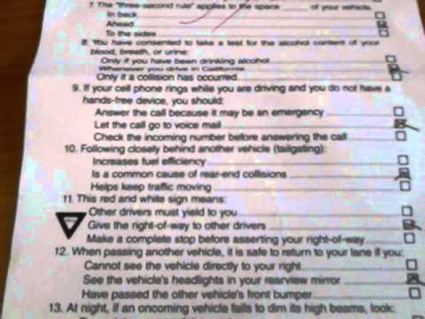 california drivers license test vietnamese
